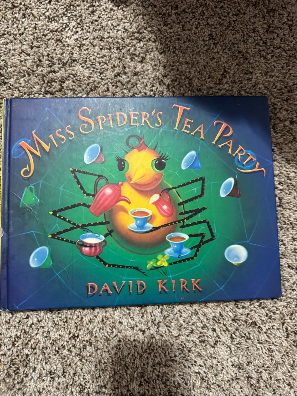 Miss Spider's Tea Party by David Kirk - Colorful Children's Picture Book